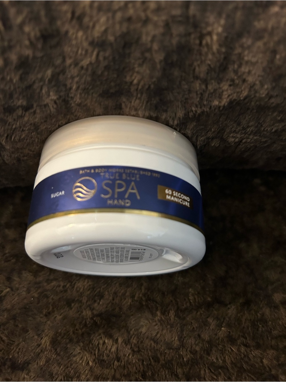 Bath and Body Works True Blue Spa 60 second manicure cream